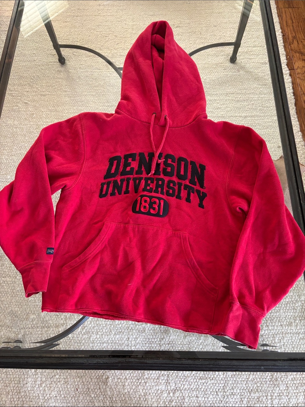 Jansport Red Pullover Hoodie with Drawstring